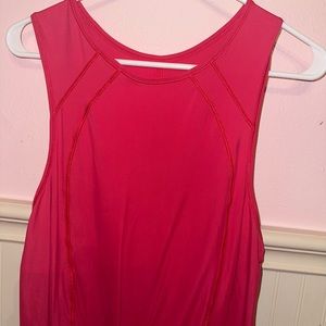 Pink lulu tank
